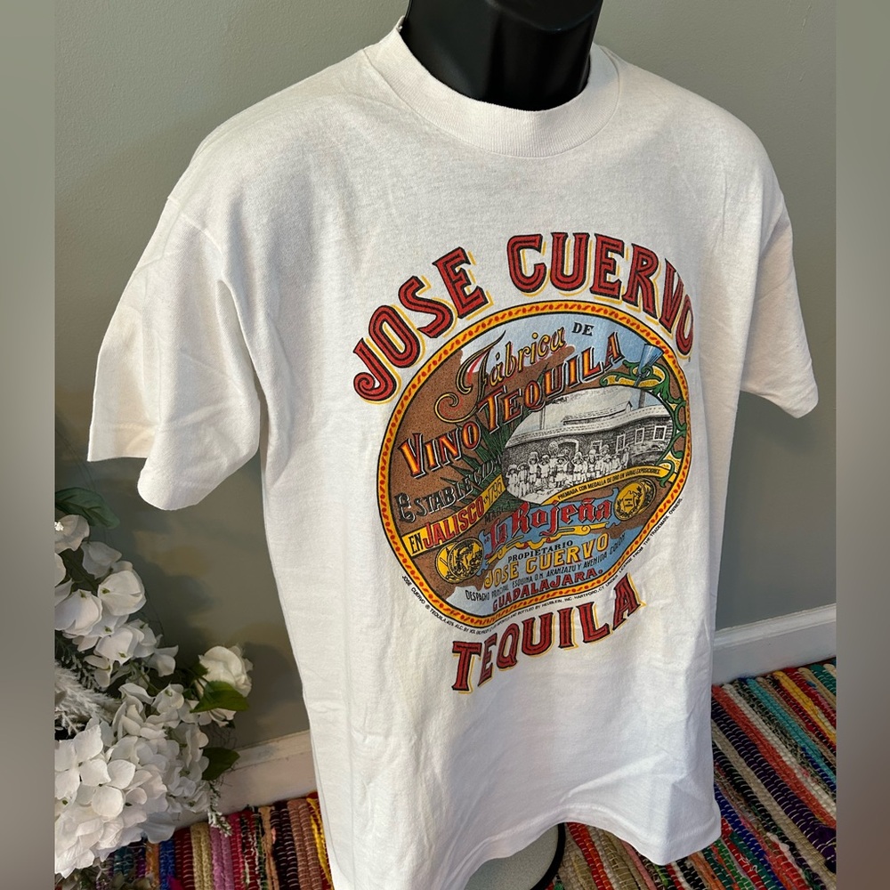 1993 Jose Cuervo Tequila Tee Shirt JD Gates Glen Cove Vintage Large - Picture 3 of 9
